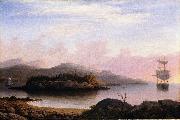 Fitz Hugh Lane Off Mount Desert Island Sweden oil painting artist